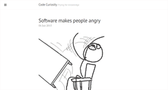 Desktop Screenshot of codecuriosity.com