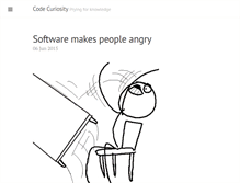 Tablet Screenshot of codecuriosity.com